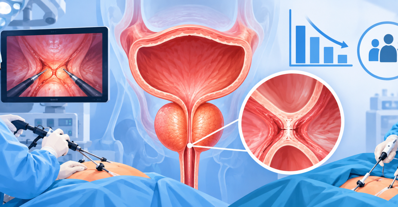 Does the Laparoscopic Approach Reduce the Incidence of Vesicourethral Anastomotic Stricture Compared with the Open Approach After Radical Prostatectomy in Patients with Microangiopathic Risk Factors?