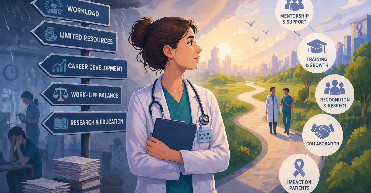 Career challenges of young oncologists in Romania: a nationwide survey