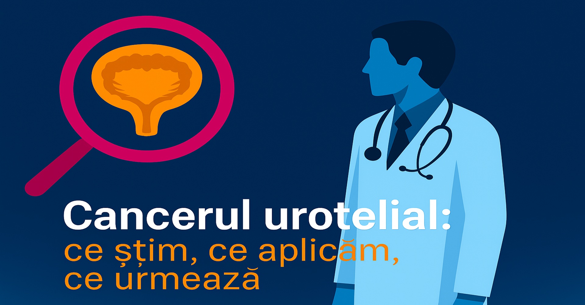 #CuUnPasÎnainte: Cancerul urotelial: ce știm, ce aplicăm, ce urmează