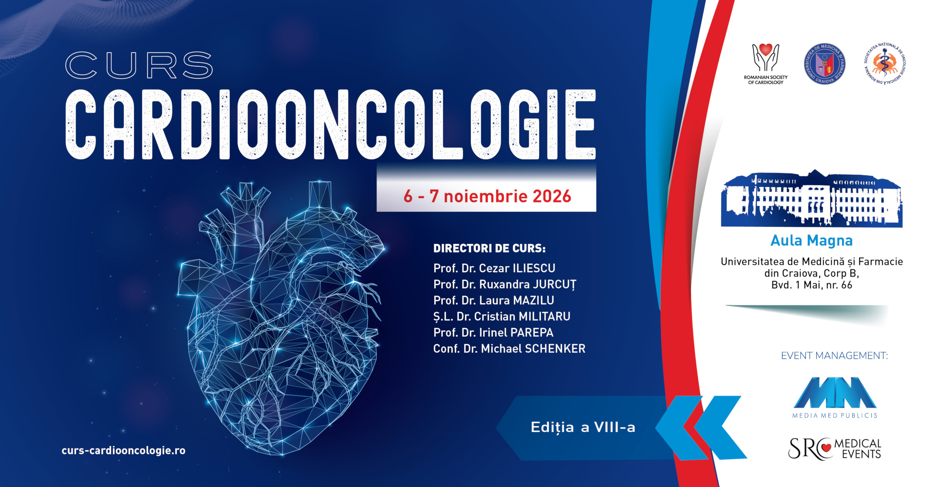 Curs de CardioOncologie – Ediția a VIII-a