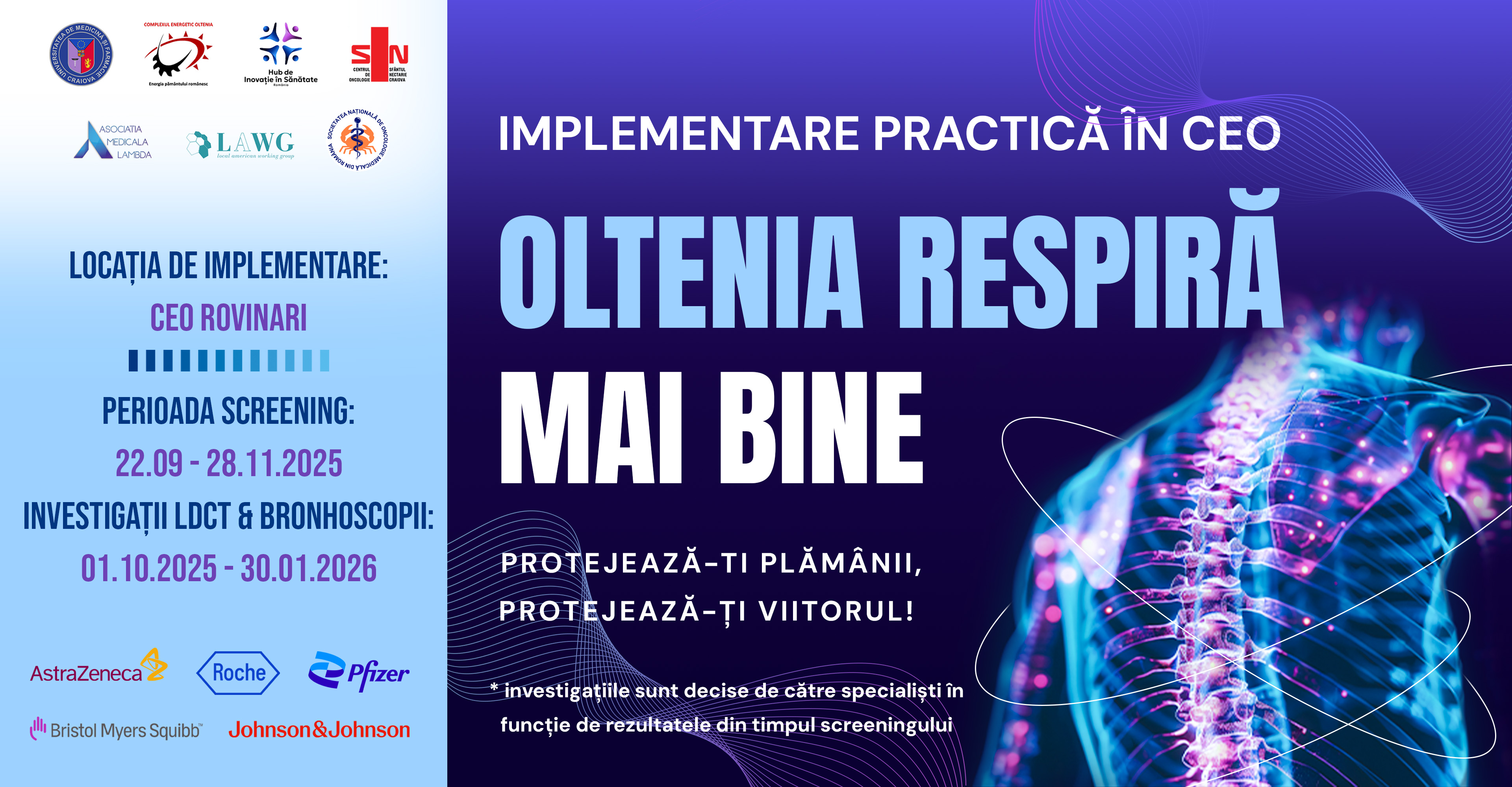 Lansare Campanie „Oltenia respiră mai bine